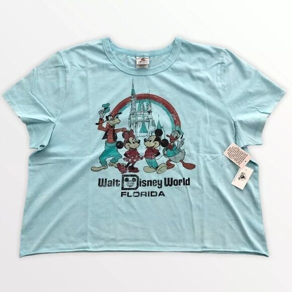 Disney Parks - Walt Disney World - Vintage Crop Shirt for Women - Picture 1 of 4